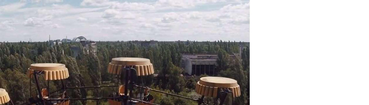 Survol de Tchernobyl par un drone 28 ans après
